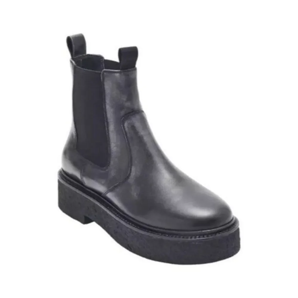 Free People Metallic Black Ankle Boots - Picture 4 of 13
